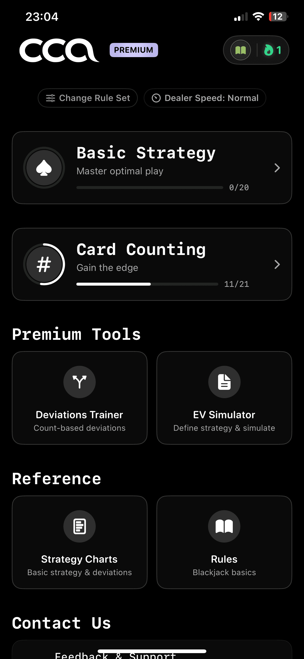 Train the exact rules you play